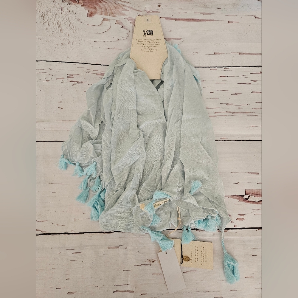 New Greenlabel Quagga Women's Blue Scarf